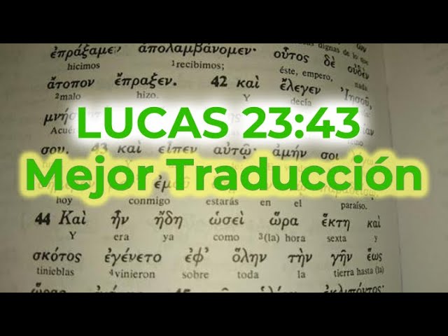Lucas 2343 significado de hoy estarás conmigo en el paraíso: 5 lecciones de vida 13 lucas 2343 significado de hoy estaras conmigo en el paraiso