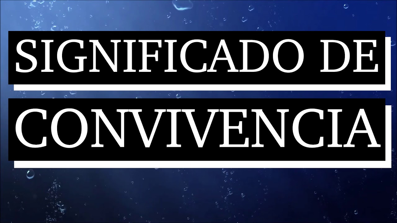 Significado de convivencia: 7 claves para mejorar relaciones 17 significado de convivencia